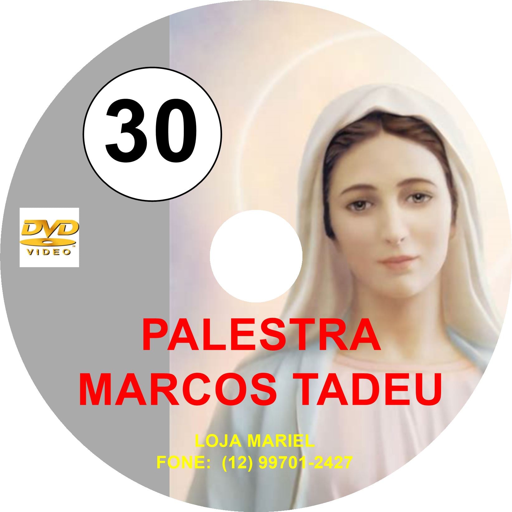 DVD Palestra Marcos Tadeu 30 DVD Palestra Marcos Tadeu 30
